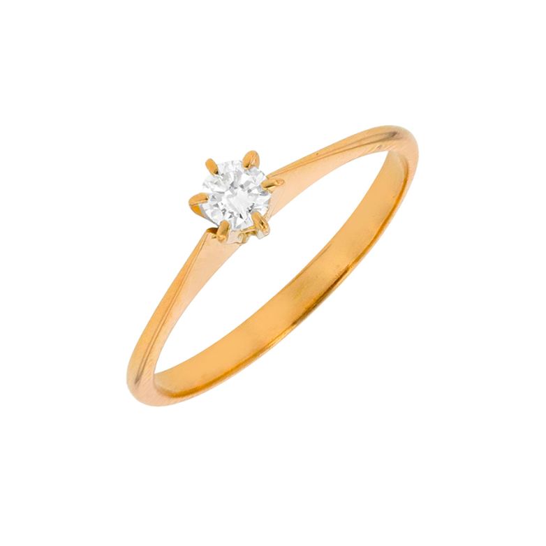 Acheter Solitaire diamant 0.16 carat or jaune 1.79g Comme neuf - 620,00 € Solitaire diamant 0.16 carat or jaune 1.79g Comme neuf - reconditionné disponible sur Gemme Les Bijoux